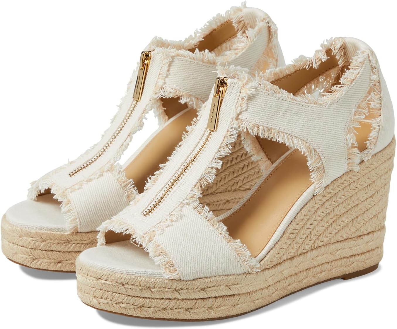 

Сандалии MICHAEL Michael Kors Berkley Mid Wedge, цвет Optic White