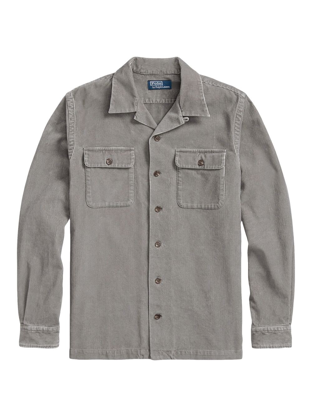 

Вельветовая рубашка Wide Wale Polo Ralph Lauren, серый