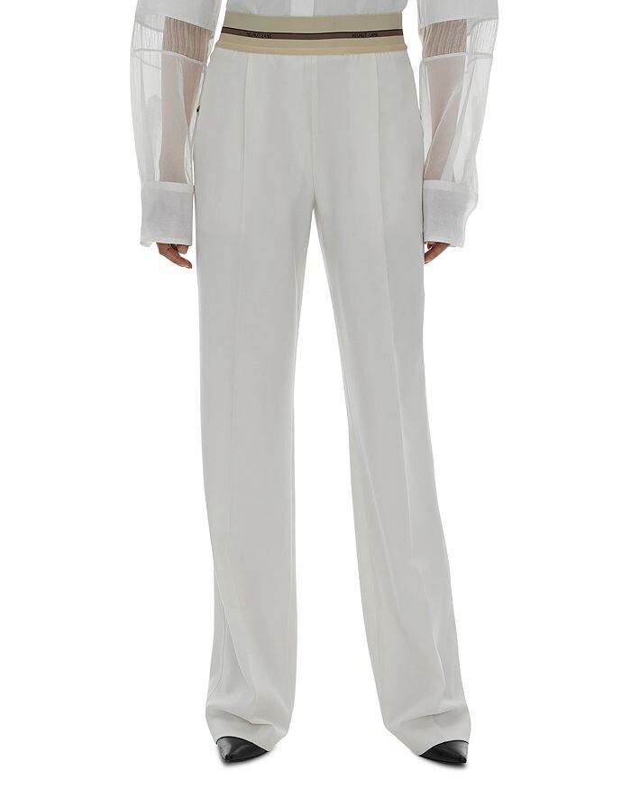 

Брюки прямого кроя без застежки Helmut Lang