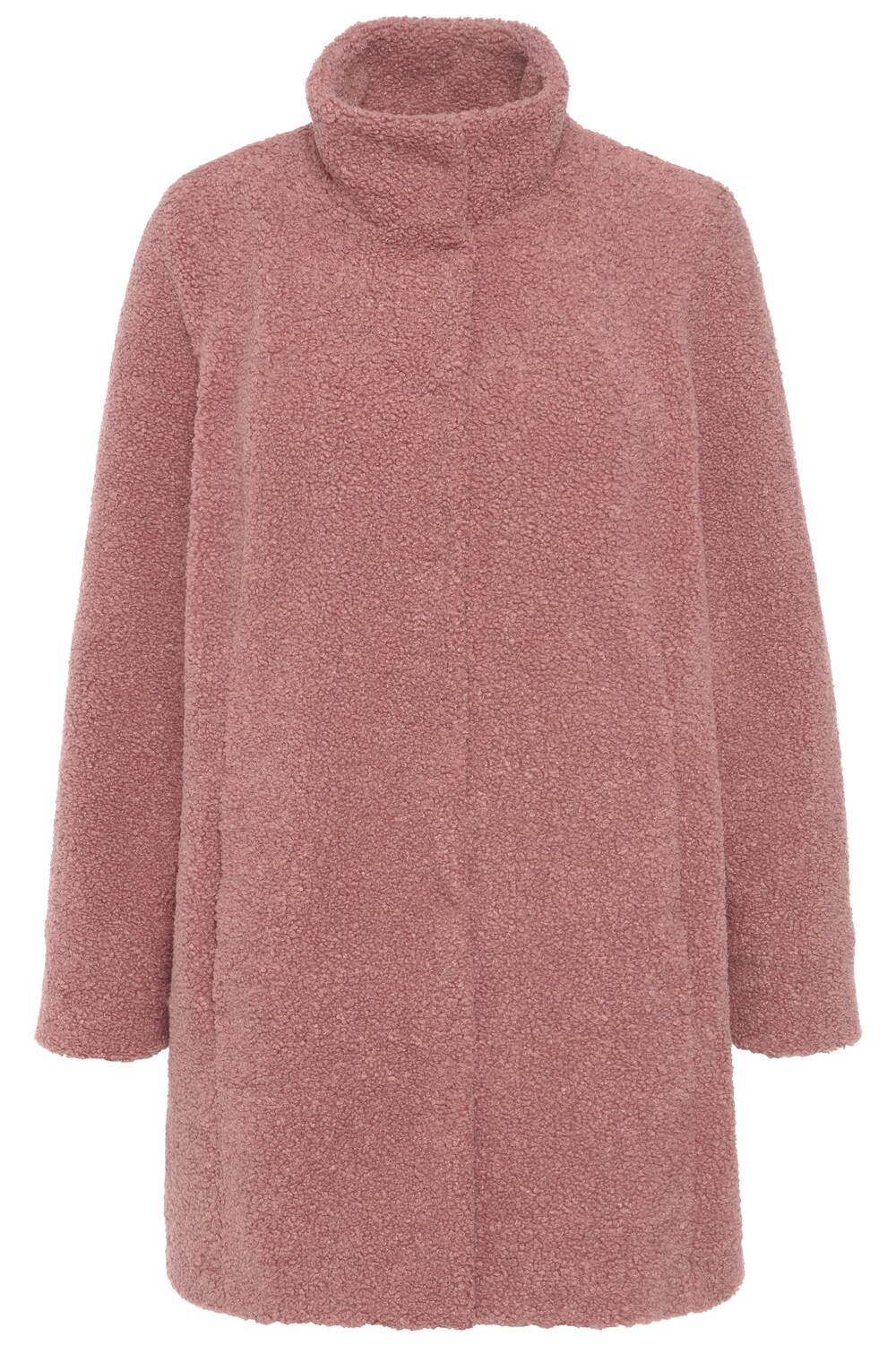 Межсезонное пальто Ulla Popken, пастельно-красный межсезонное пальто ulla popken пестрый коричневый