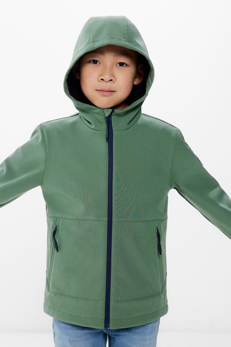 цена Куртка софтшелл для мальчика Springfield Kids, зеленый