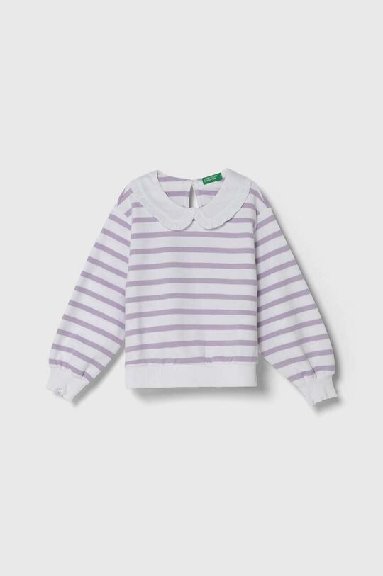 

United Colors of Benetton Детская хлопковая толстовка, фиолетовый
