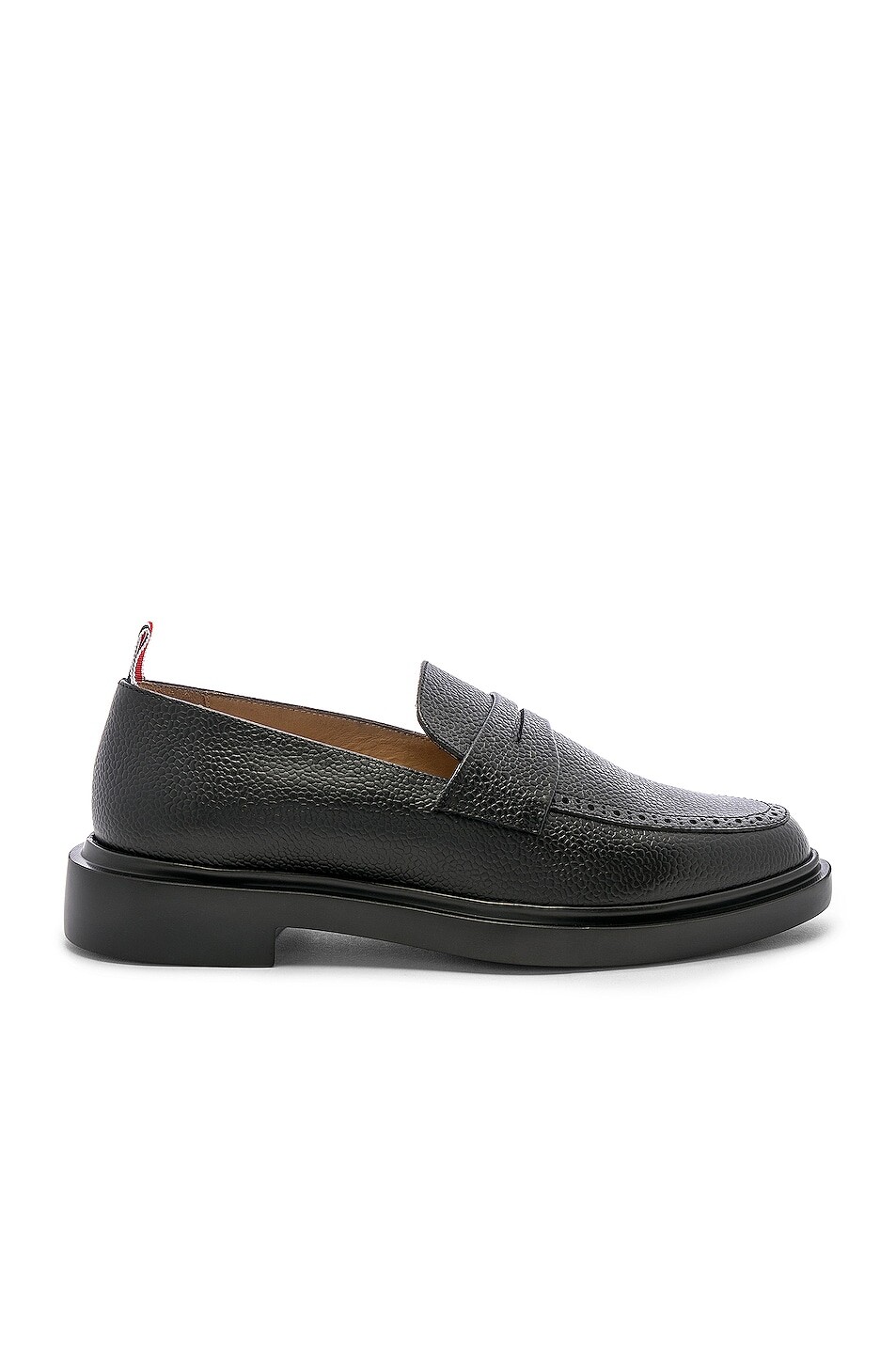 

Лоферы Thom Browne Rubber Sole, черный