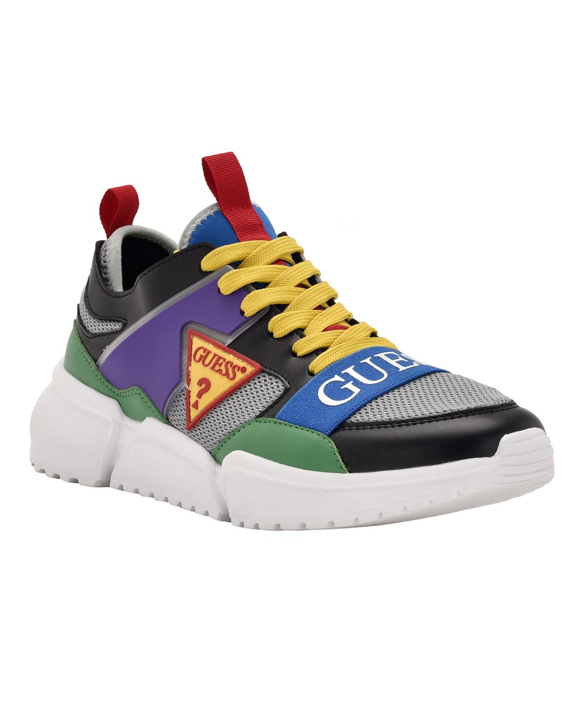 

Мужские модные высокие кроссовки Skillz на шнуровке GUESS