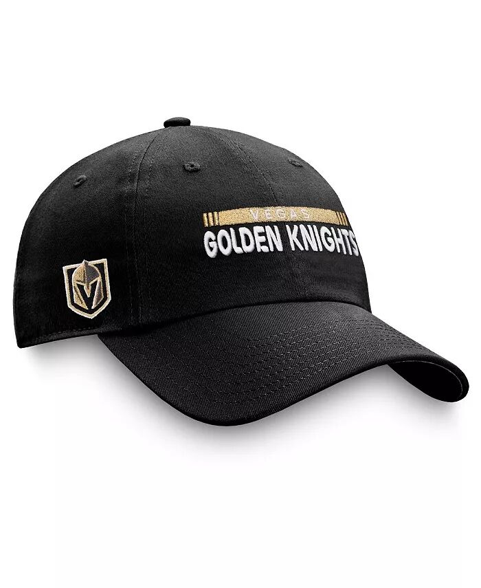 

Мужская черная регулируемая кепка Vegas Golden Knights Authentic Pro Rink Fanatics, черный