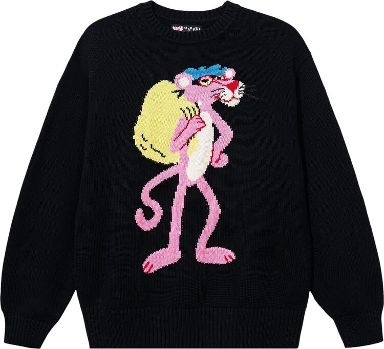 

Свитер Market Pink Panther Heist 'Black', черный
