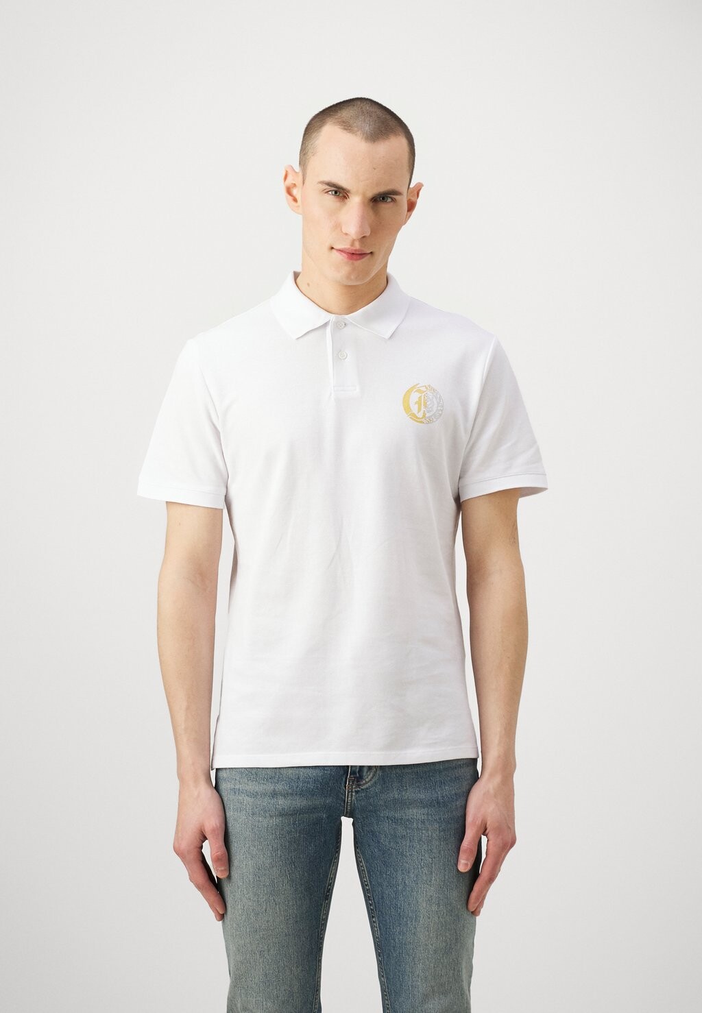 

Поло PRINT Just Cavalli, белый
