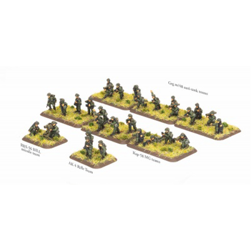 цена Фигурки Armored Rifle Platoon Battlefront Miniatures