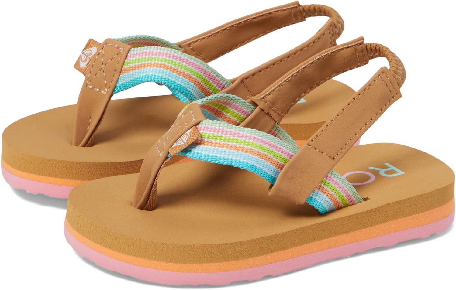Шлепанцы TW Colbee Roxy, цвет White/Orange/Pink