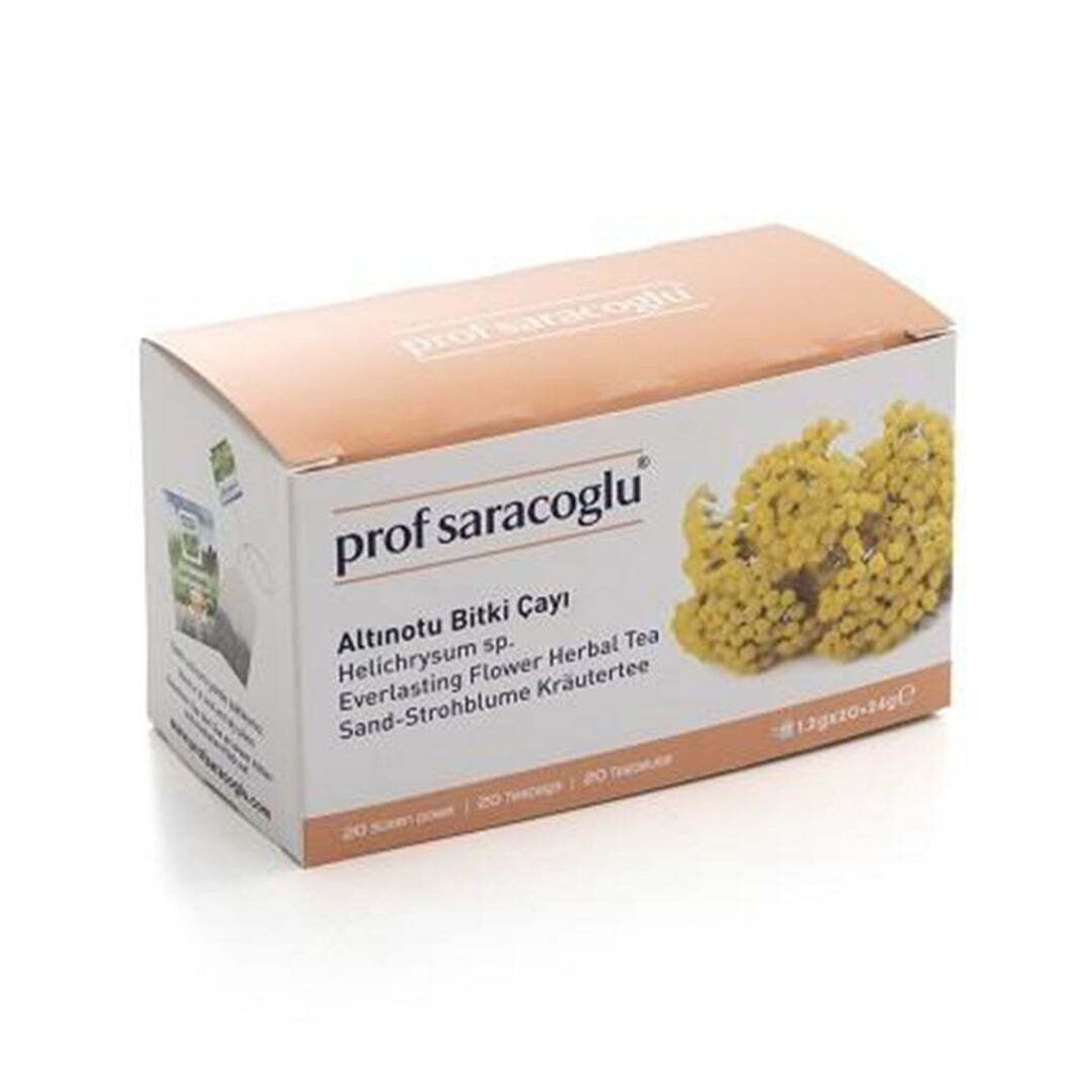 

Травяной чай «Вечный цветок» (Helichrysum sp.) | Профессор Сараджоглу | 20 штук Prof Saracoglu