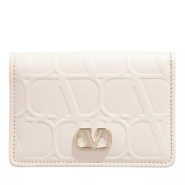 Кошелек continental wallet light Valentino Garavani, бежевый