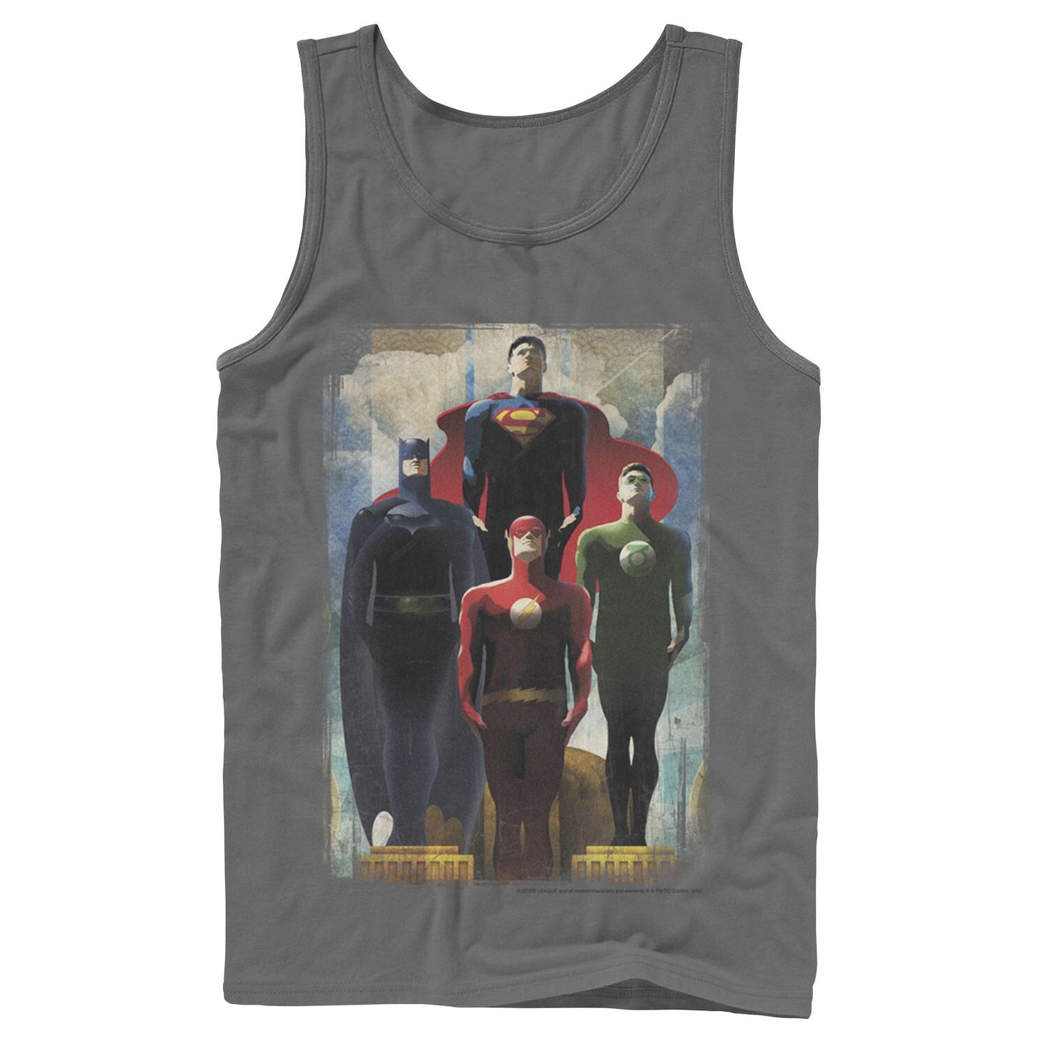 

Мужская майка с героями Лиги справедливости DC Comics Look Up