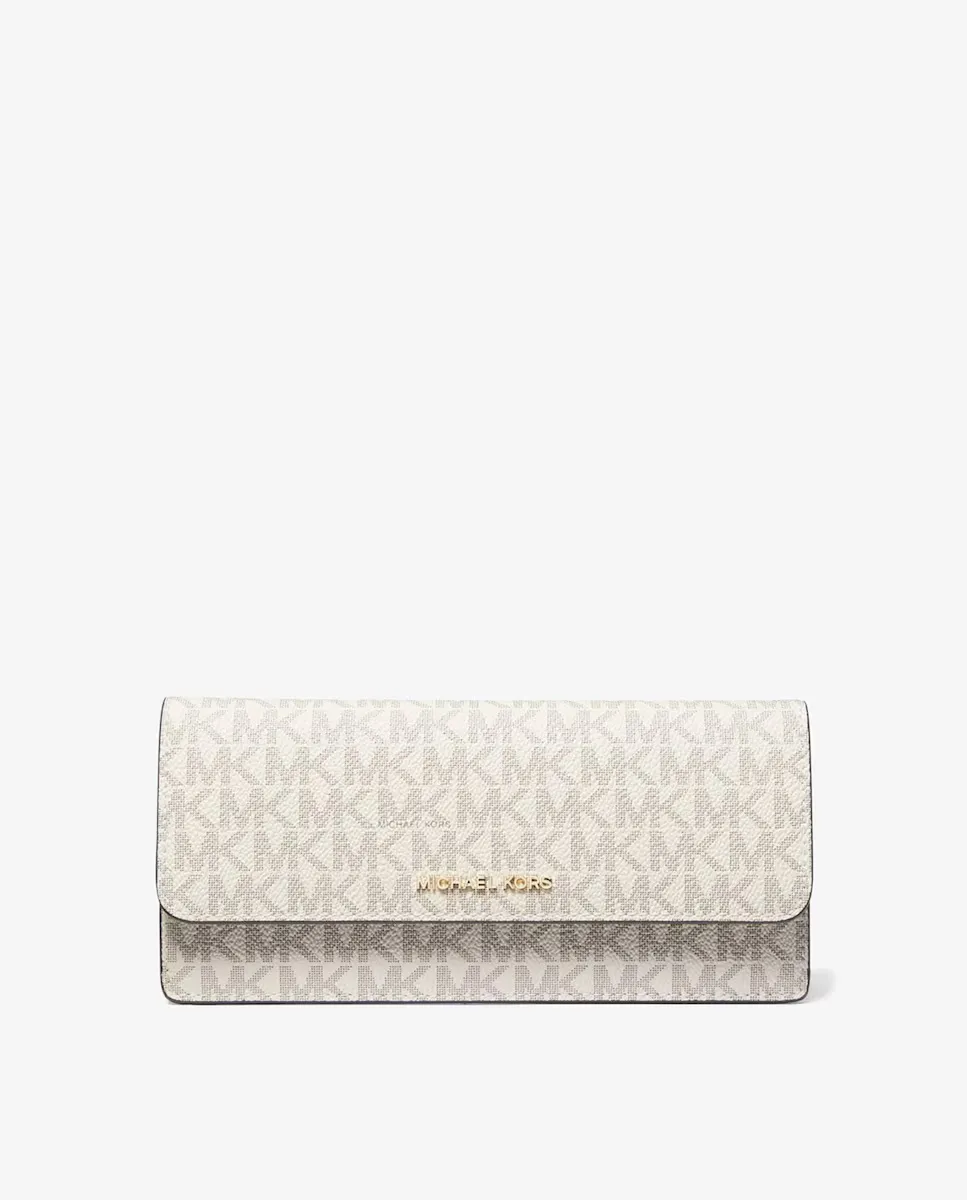 

Большой женский кошелек с логотипом Michael Michael Kors, цвет Natural