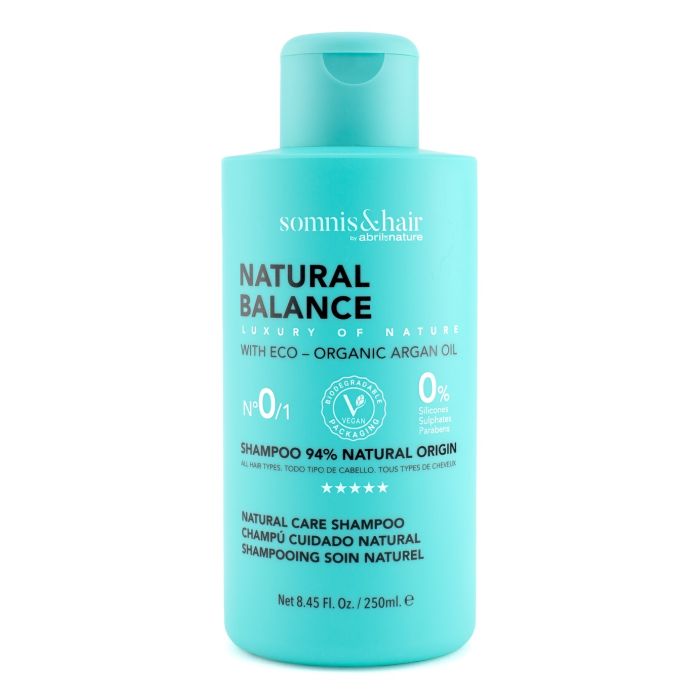 Шампунь Natural Balance Champú Cuidado Natural Somnis & Hair, 250 ml шампунь для волос karitelix coconut hair шампунь увлажнение и регенерация для всех типов волос