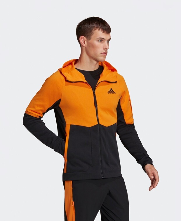 

Толстовка с капюшоном adidas, оранжевый