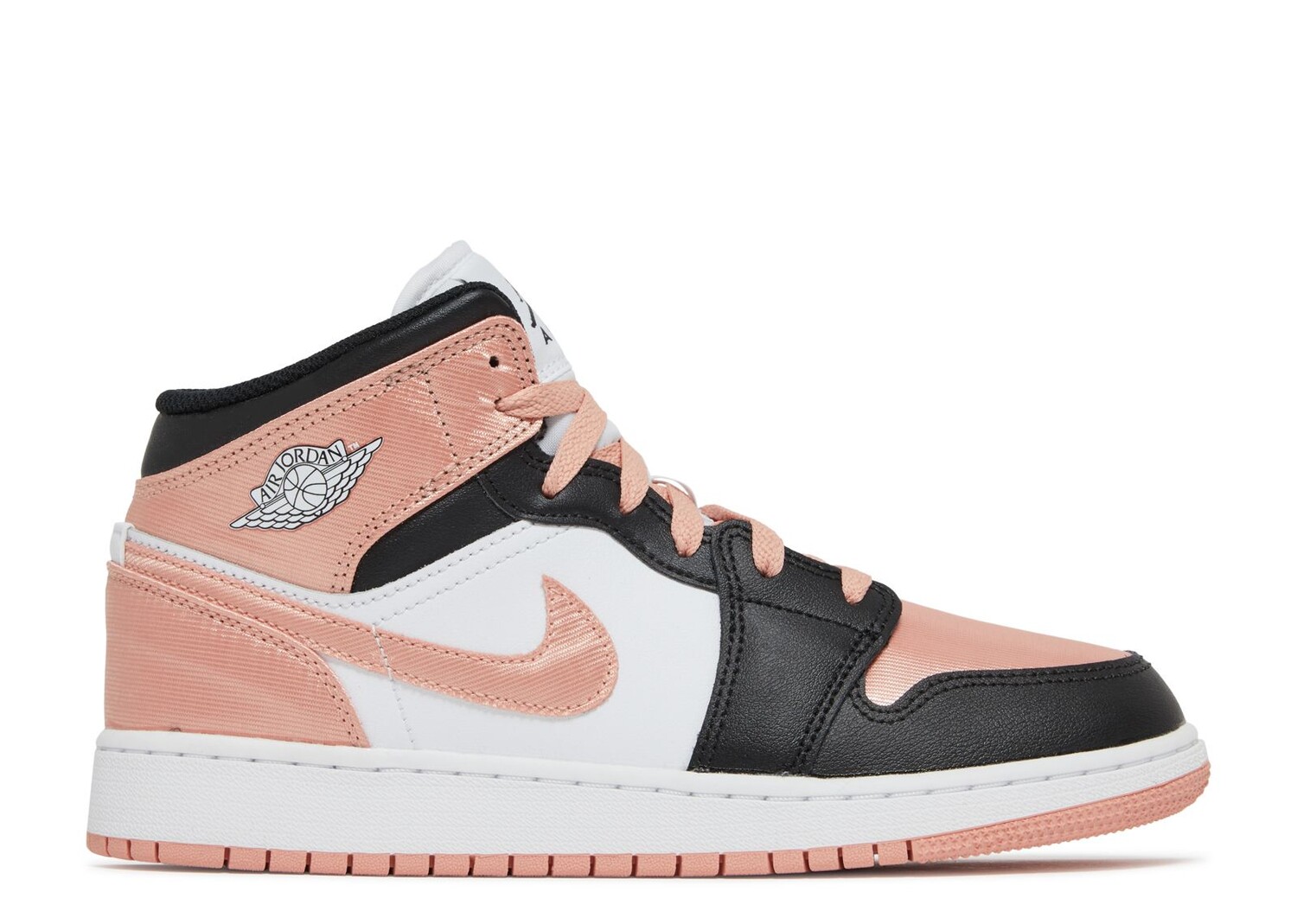 

Кроссовки Air Jordan Air Jordan 1 Mid Gs 'White Light Madder Root', белый
