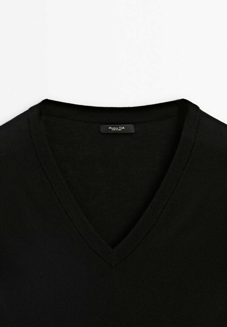 

Свитер Massimo Dutti, черный