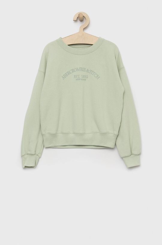 

Детская толстовка Abercrombie & Fitch, зеленый