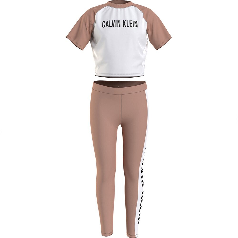 

Пижамный комплект Calvin Klein Knit, розовый