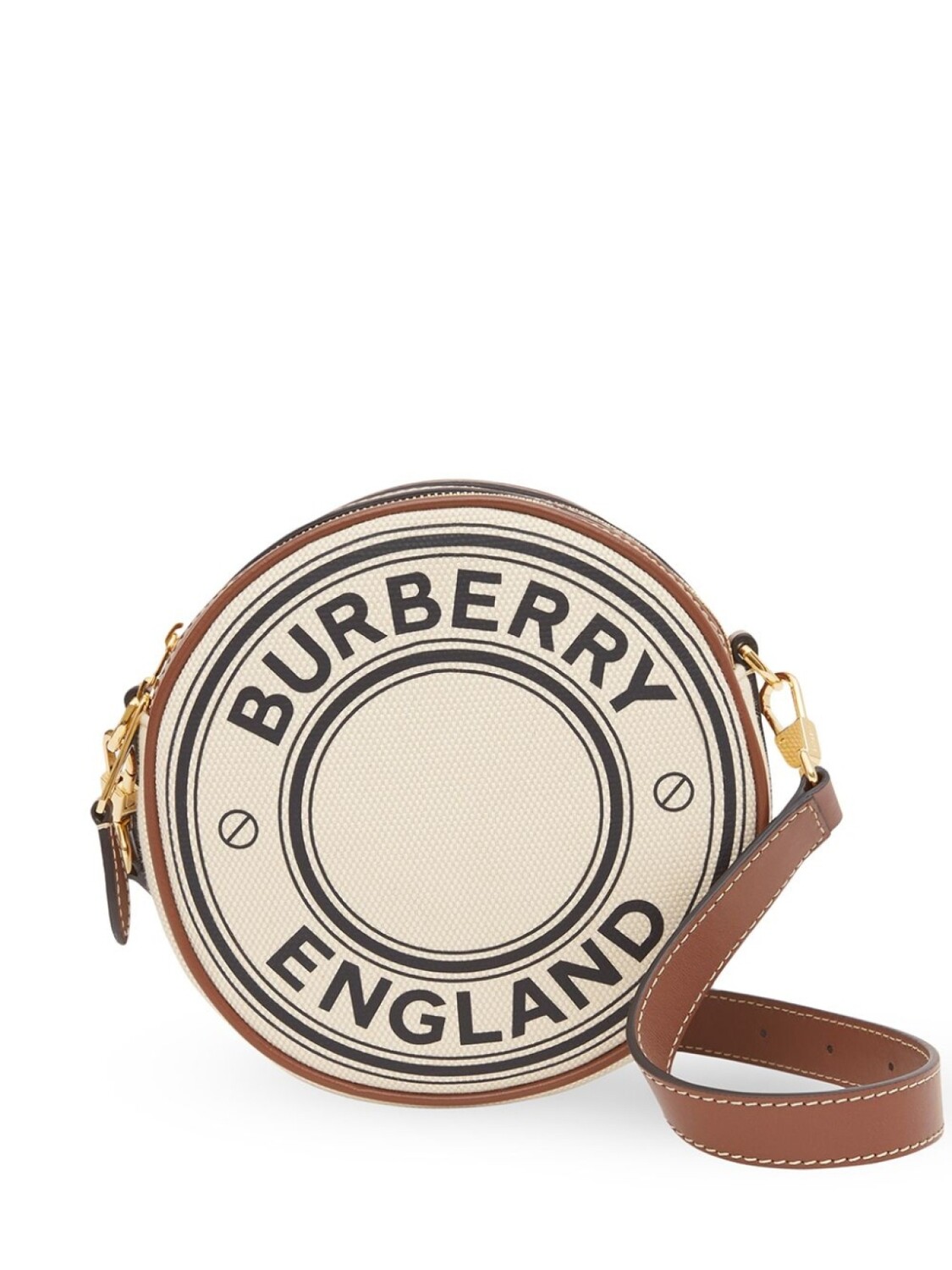 

Burberry круглая сумка Louise, нейтральный цвет