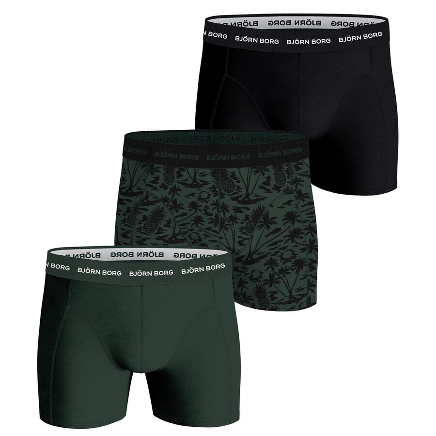 

Боксеры BJÖRN BORG Boxer shorts, зеленый/черный