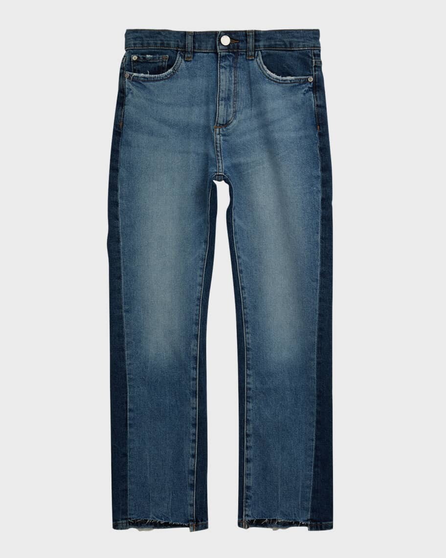 

Двухцветные прямые джинсы Emie для девочек, размер 7–20 DL1961 Premium Denim
