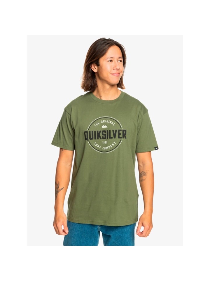 

Футболка Quicksilver Tshirt, зеленый