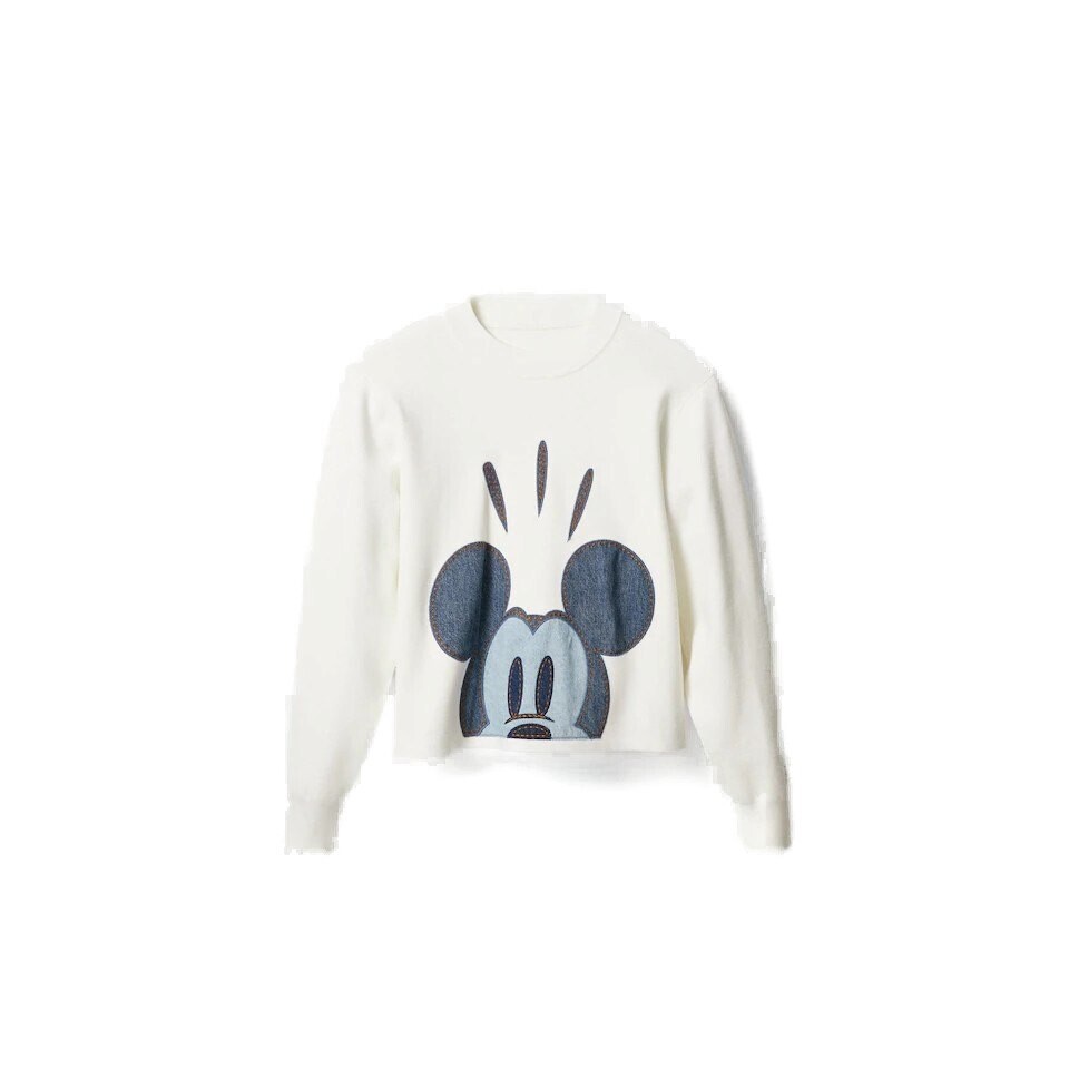 

Свитер Desigual Mikey Patch, белый