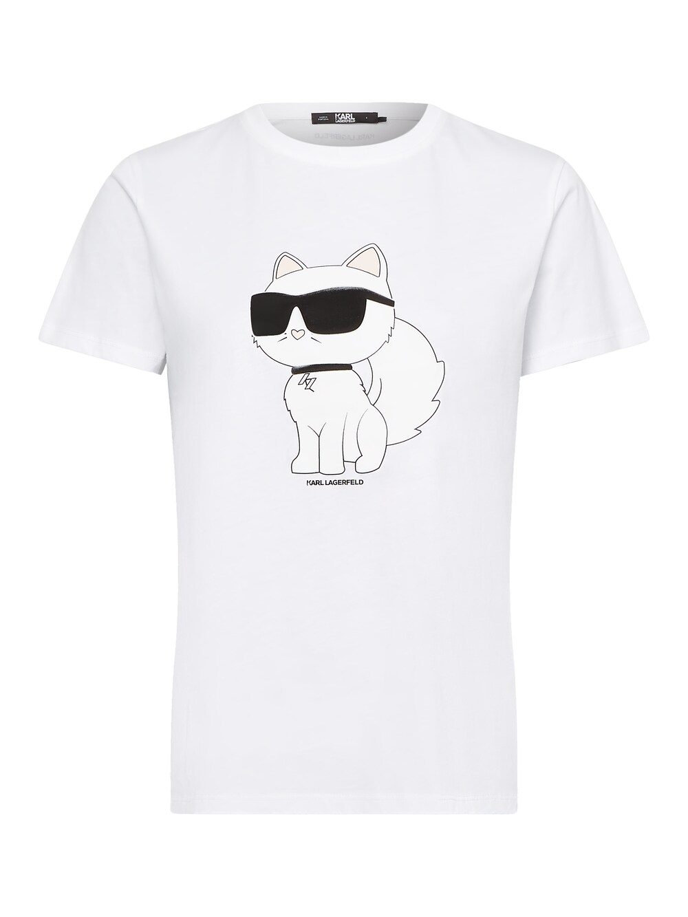 Рубашка Karl Lagerfeld Ikonik 2.0, кремовый/натуральный белый кремовый консиллер для лица karl bolt02 натуральный беж водостойкий безупречное покрытие 18 часов