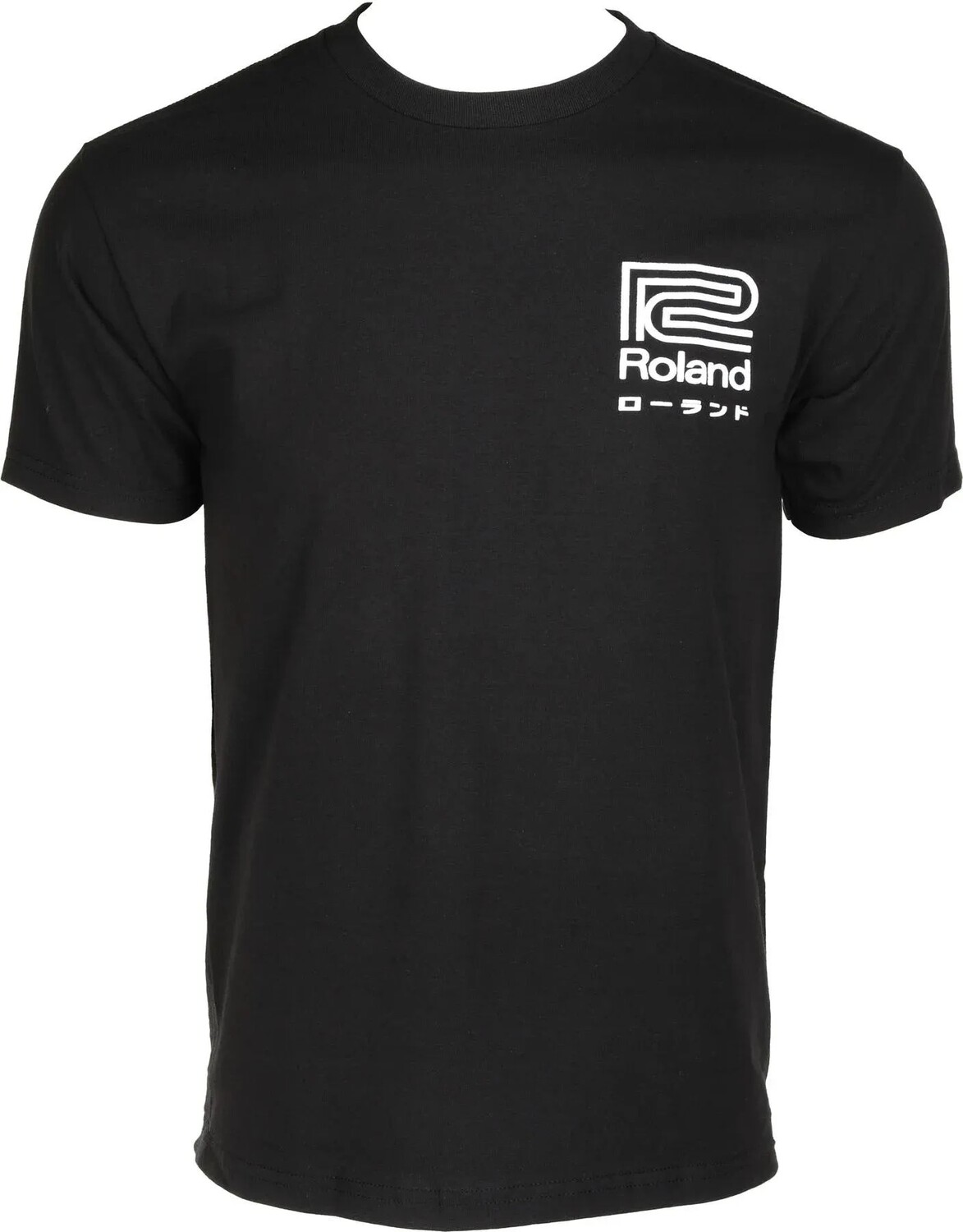 

Футболка с логотипом Roland Music Department — черная, XX-Large, Черный