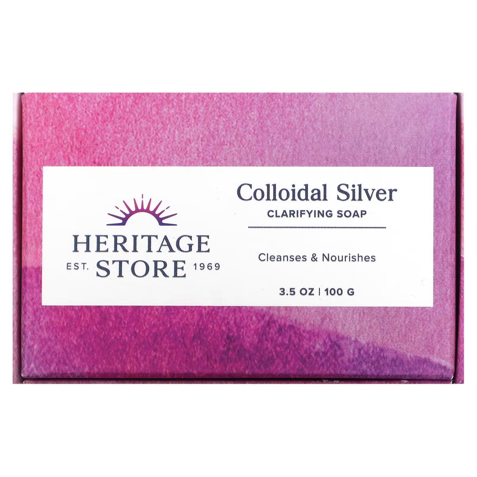 Мыло Heritage Store с коллоидным серебром heritage store бальзам с коллоидным серебром 60 г 2 унции