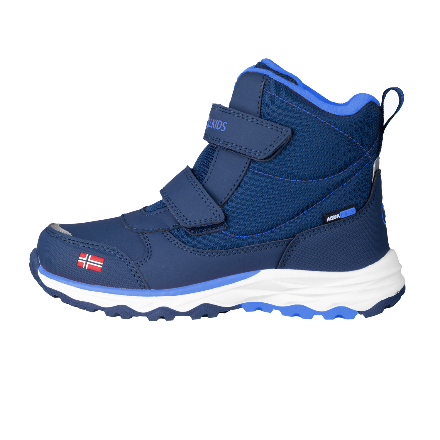 

Кроссовки Trollkids Winterschuhe Hafjell, цвет Marineblau/Mittelblau