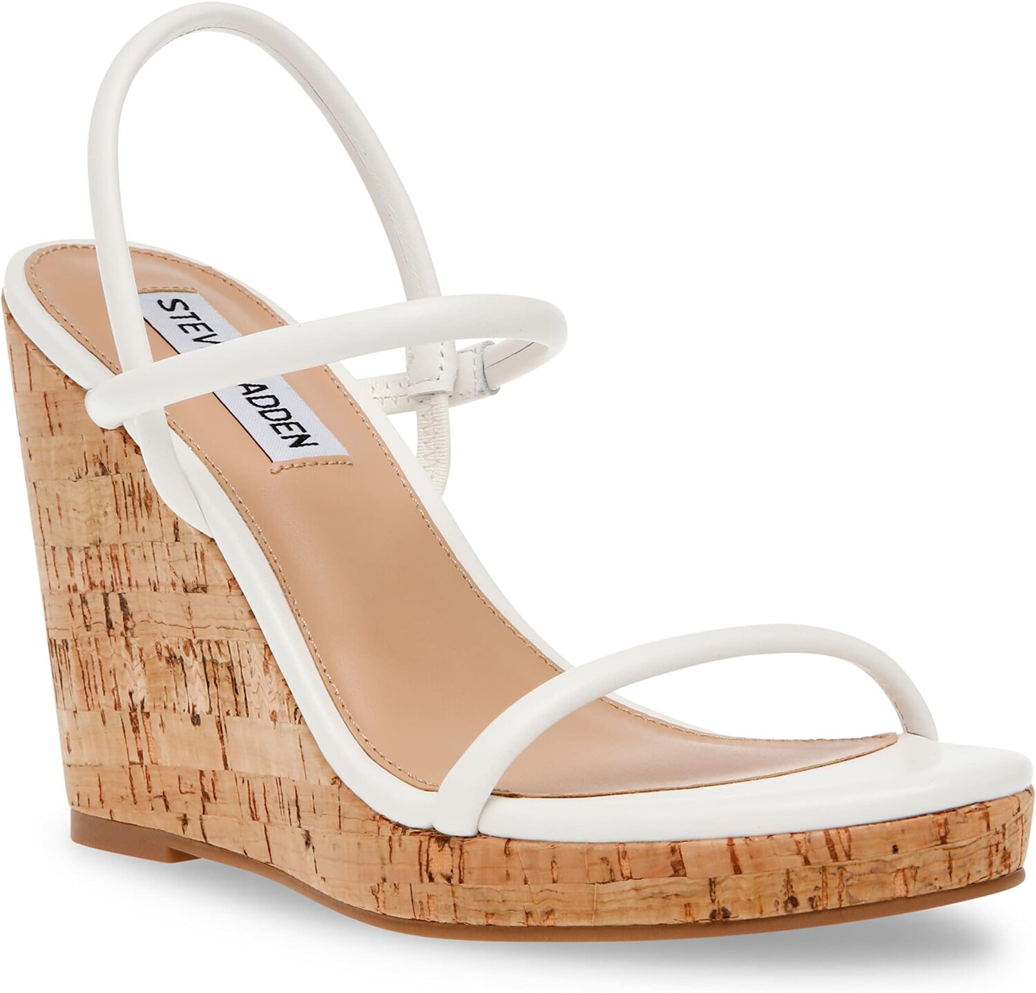 

Босоножки Udell Wedge Sandal Steve Madden, цвет White Cork