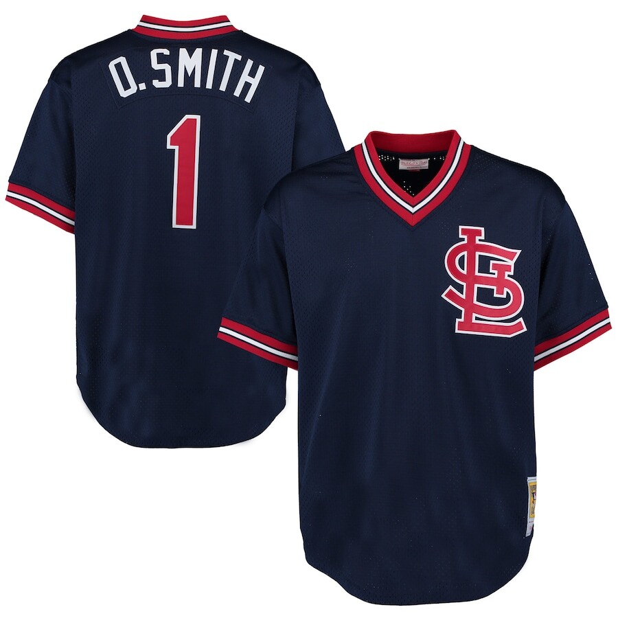 

Джерси Mitchell & Ness St Louis Cardinals, нави