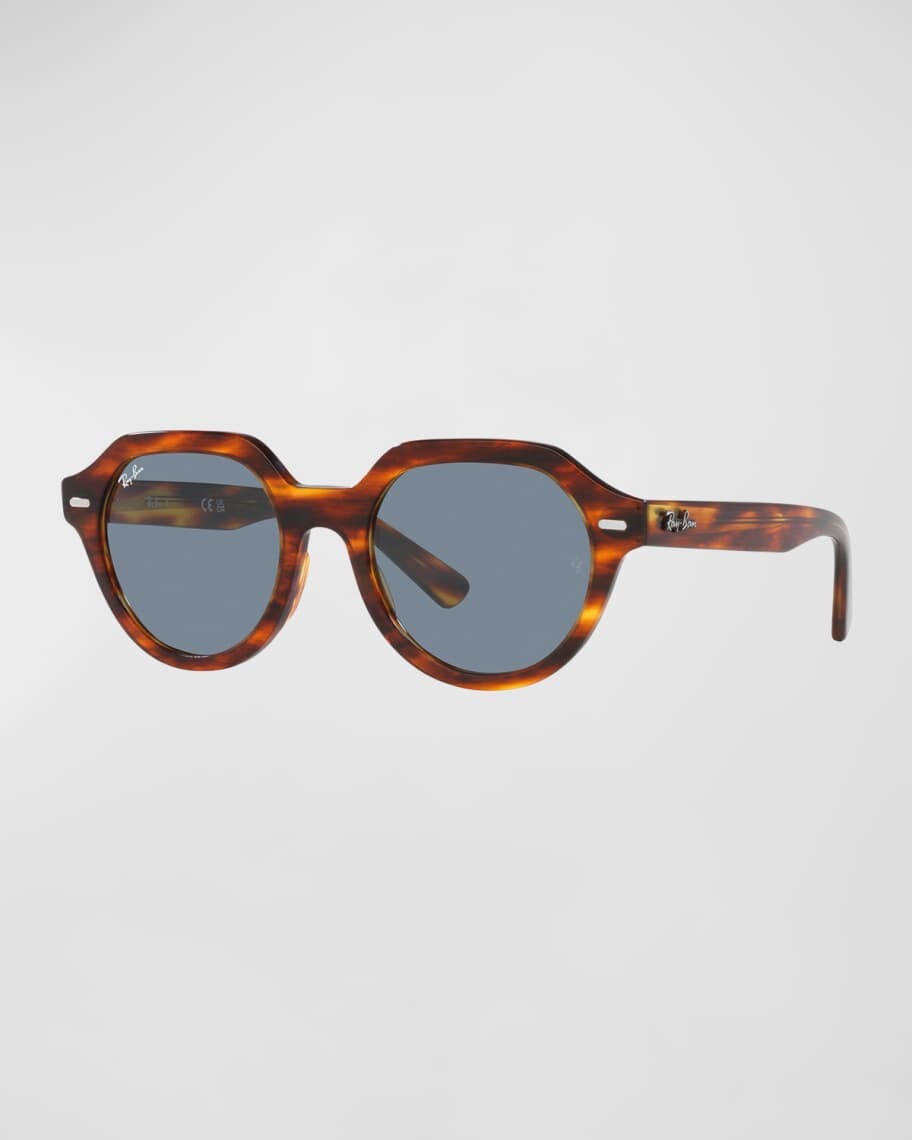 

Солнцезащитные очки Gina Square из пластика и хрусталя Ray-Ban