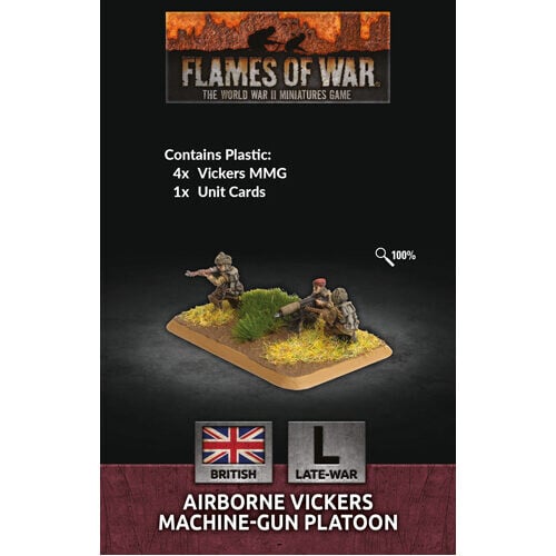 

Фигурки Flames Of War: Airborne Mmg Platoon (X4 Plastic)