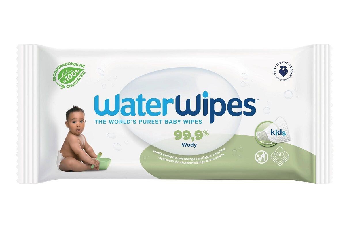 

Влажные салфетки Waterwipes Bio Soapberry, 60 шт