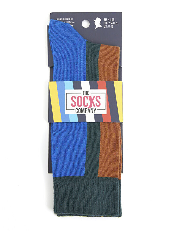 

Мужские носки с цветными блоками The Socks Company