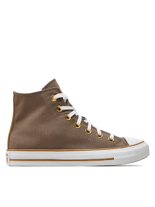 

Кеды Converse Chuck Taylor All Star Herringbone Stripe, коричневый