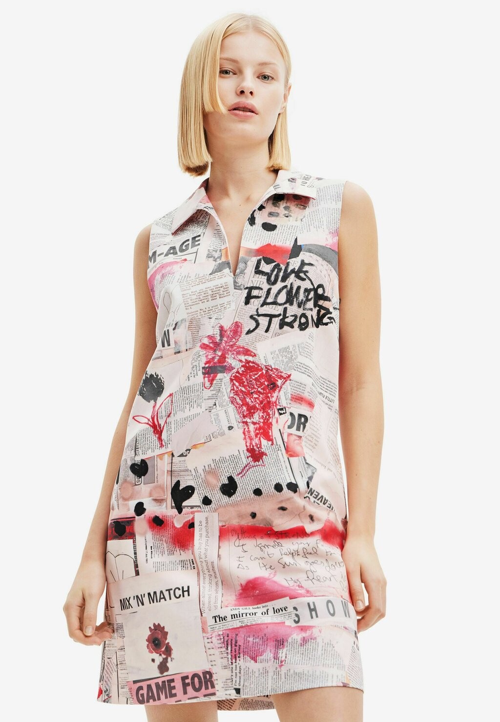 

Летнее платье Desigual, белый