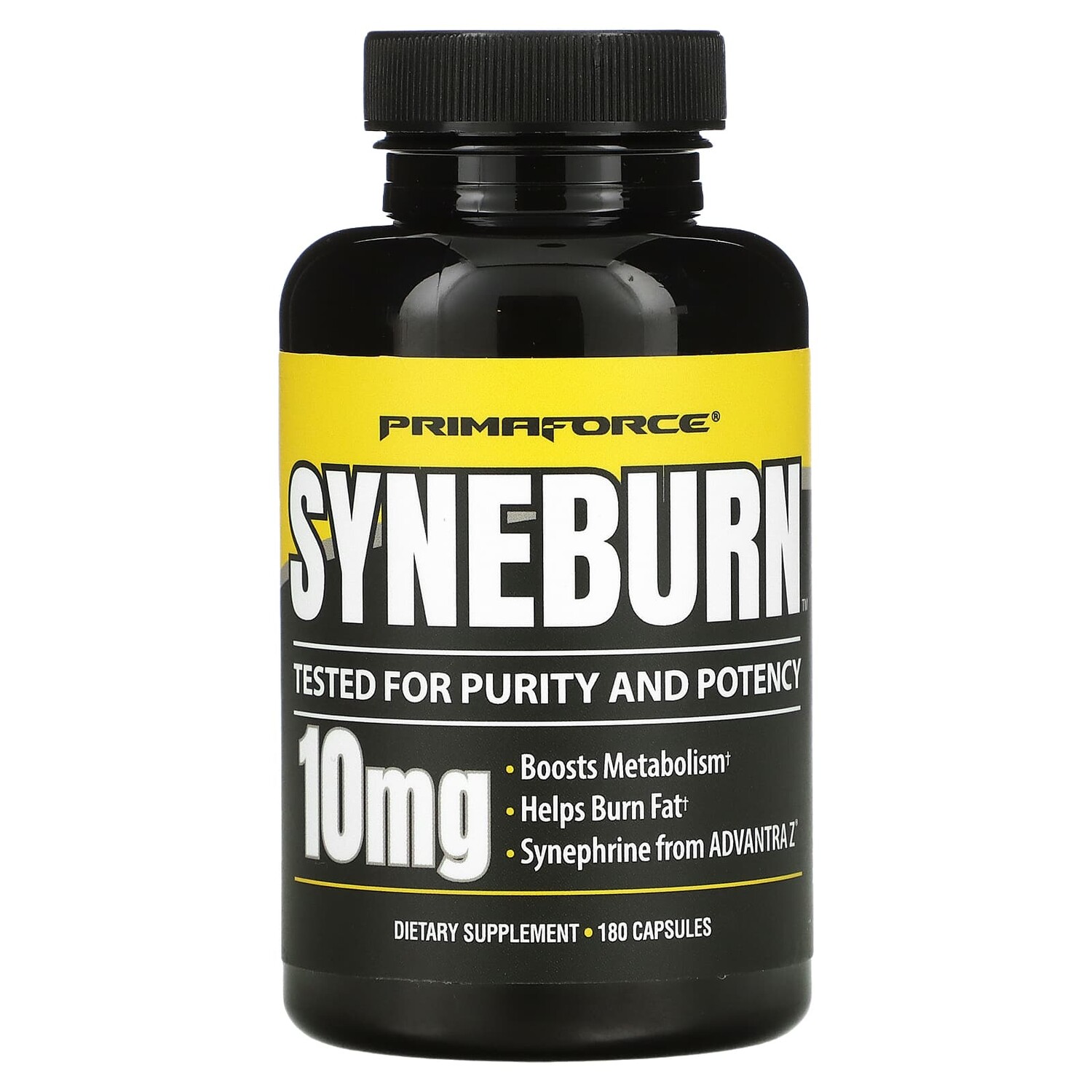 

SYNEBURN, 10 мг, 180 вегетарианских капсул, Primaforce