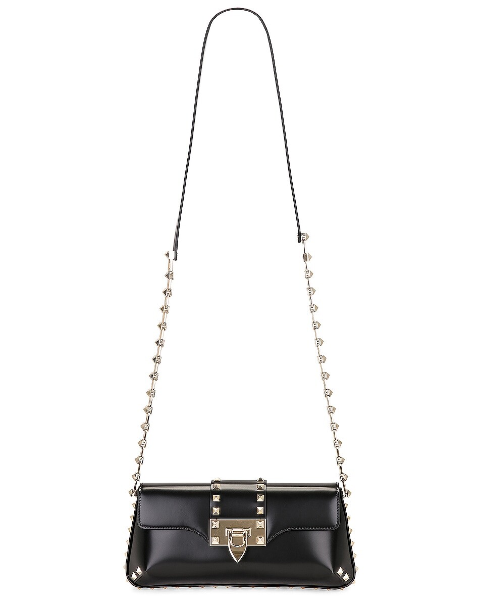 

Сумка Valentino Garavani Small Rockstud Clutch, неро
