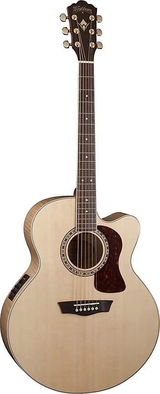 цена Акустическая гитара Washburn Heritage J40SCE Natural