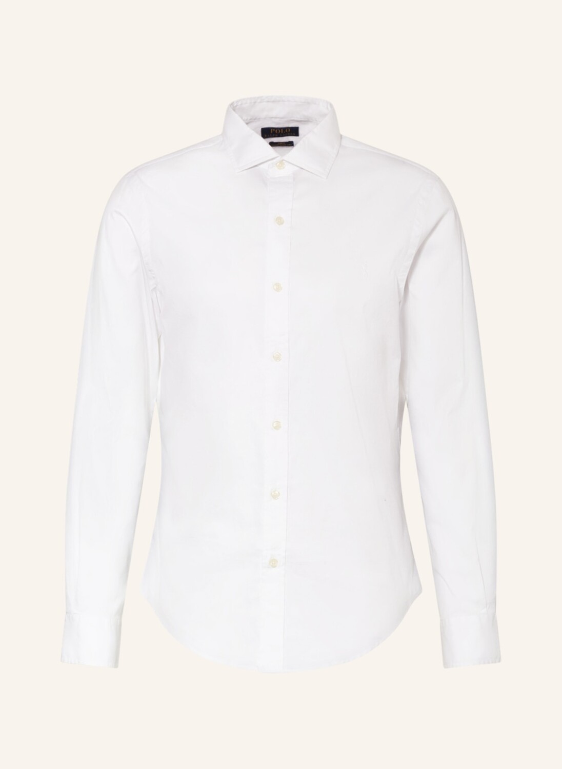 

Рубашка POLO RALPH LAUREN Slim Fit, белый