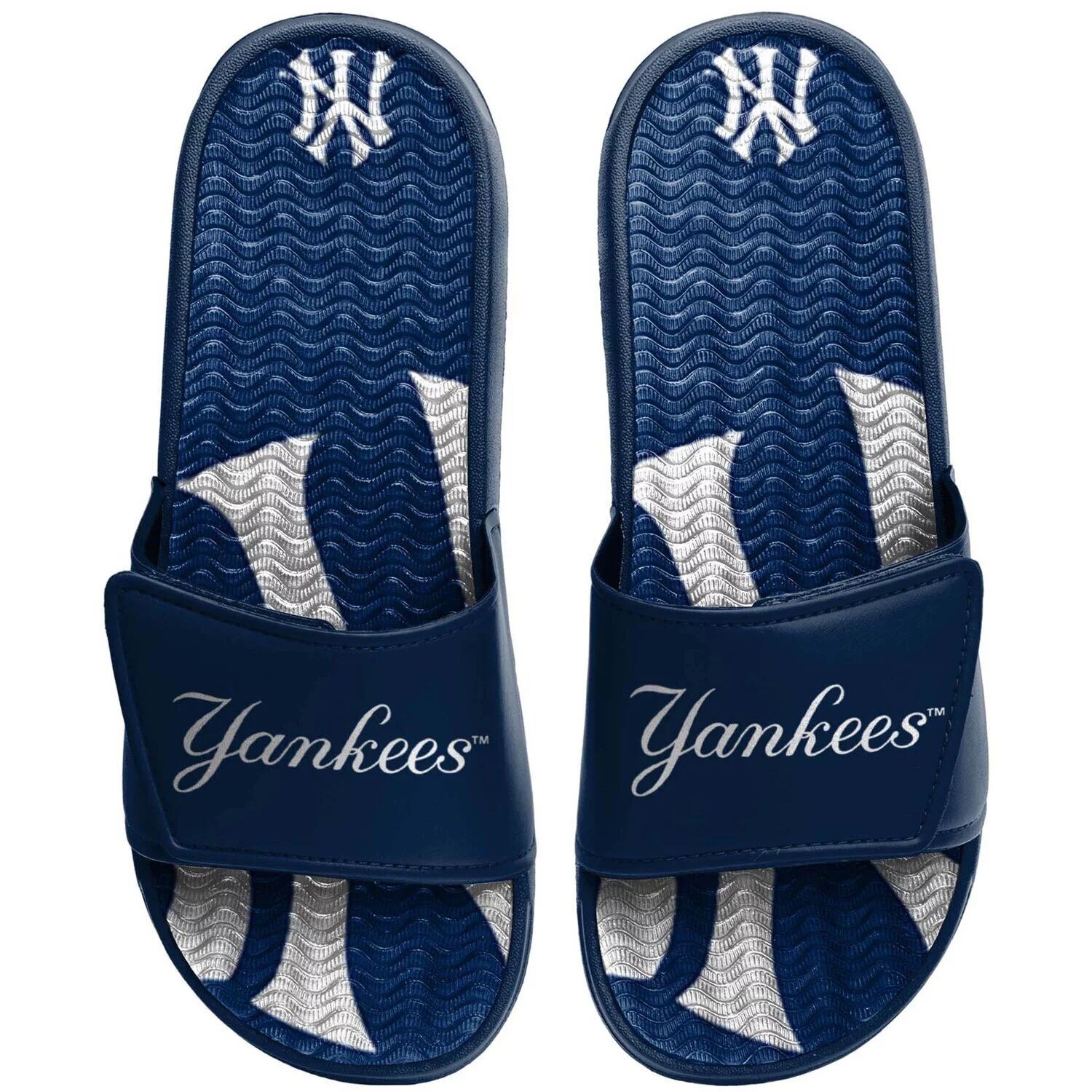 

Молодежные гелевые шлепанцы FOCO New York Yankees Unbranded