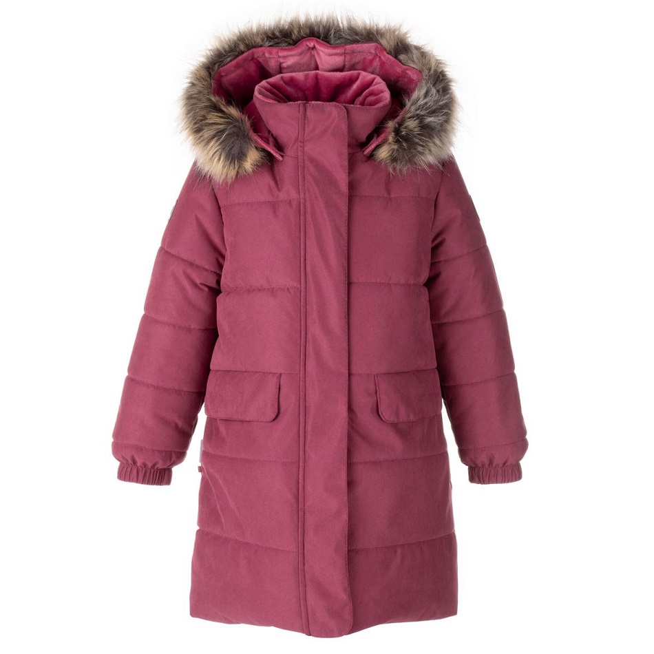 Пальто зимнее Lenne Lenna, бордовый пальто amisu зимнее 40 размер