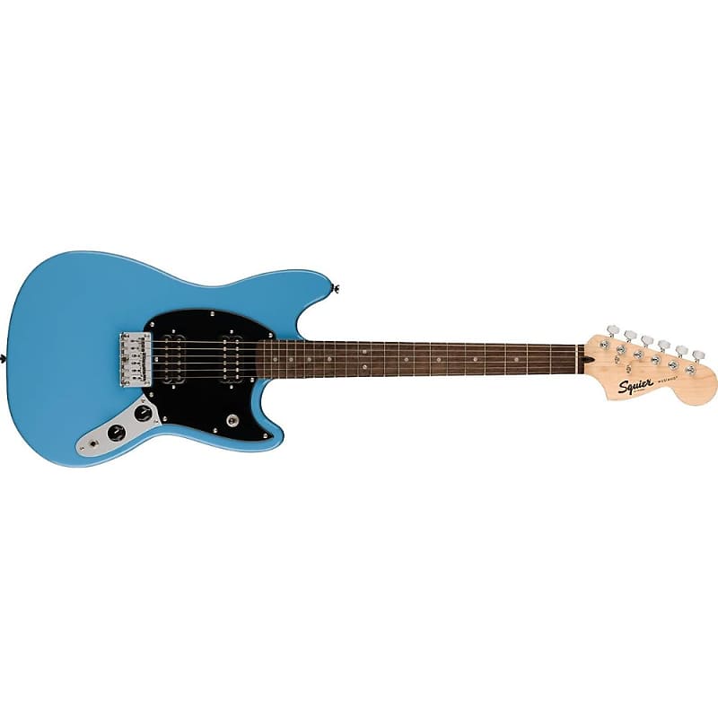 

Электрогитара Fender Squire Sonic Mustang Electric Guitar, California Blue, Laurel Fingerboard