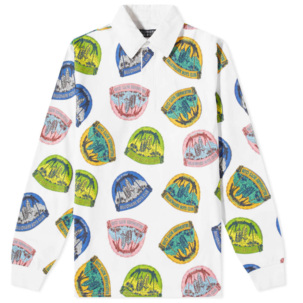 

Рубашка для регби Billionaire Boys Club Launch Pad, белый