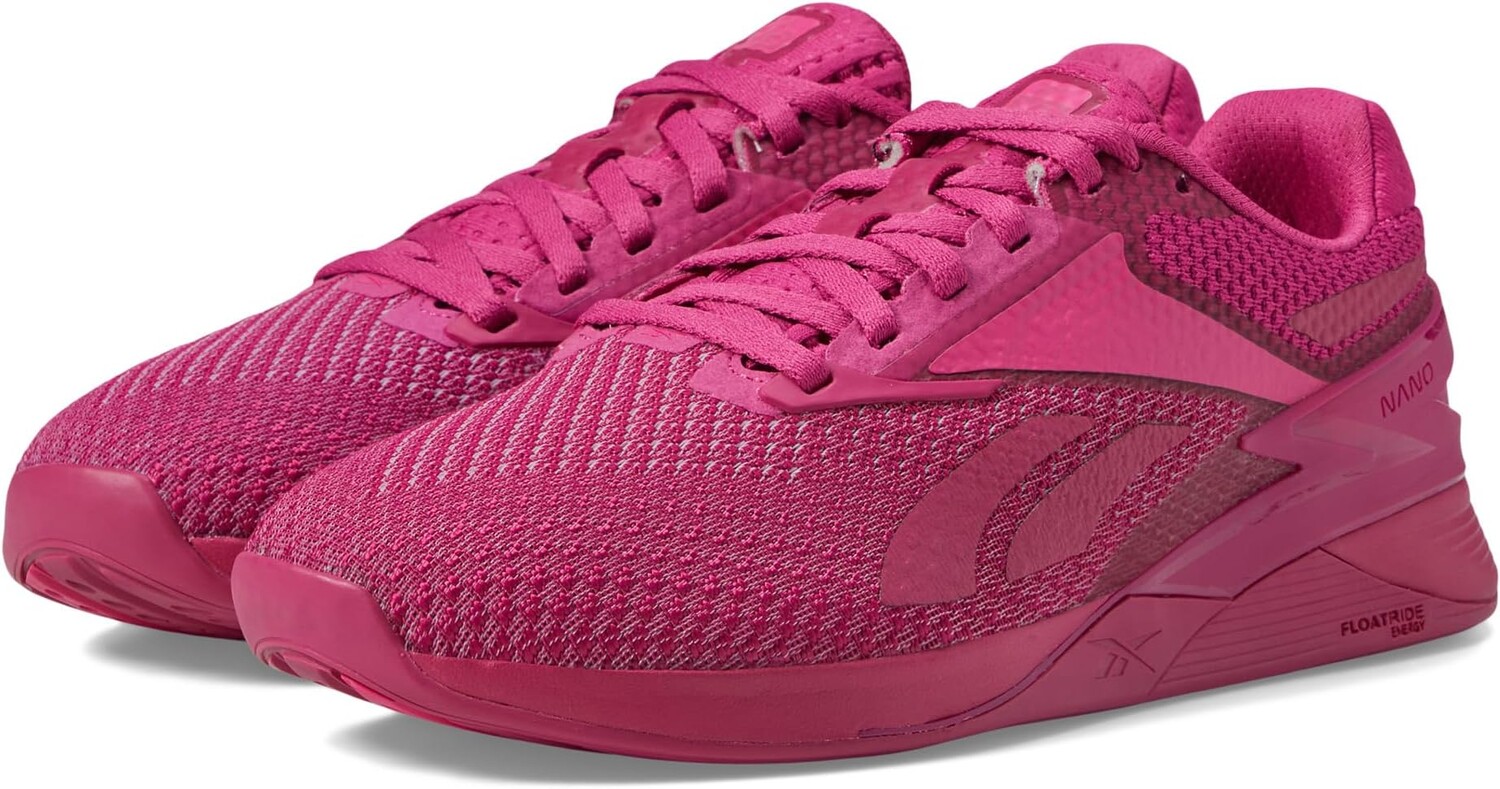

Кроссовки Nano X3 Reebok, цвет Semi Proud Pink/Laser Pink