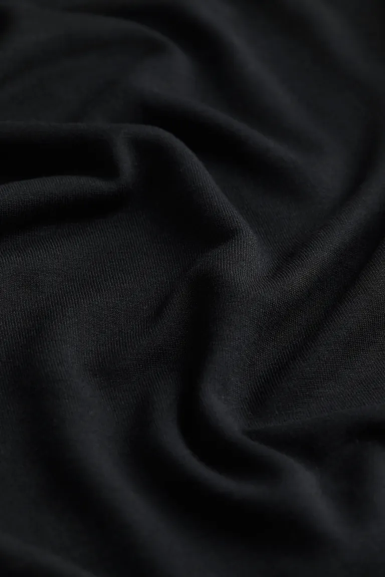 Блузка для кормления из вискозы H&M, черный легкая блузка из вискозы 10158793 белый m
